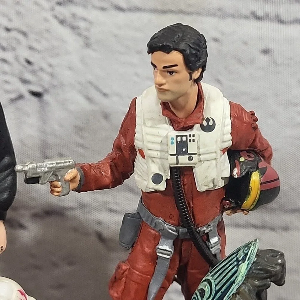 Star Wars Action‎ Figures Large Lot Assorted Characters Movies R2D2 Luke Chewy